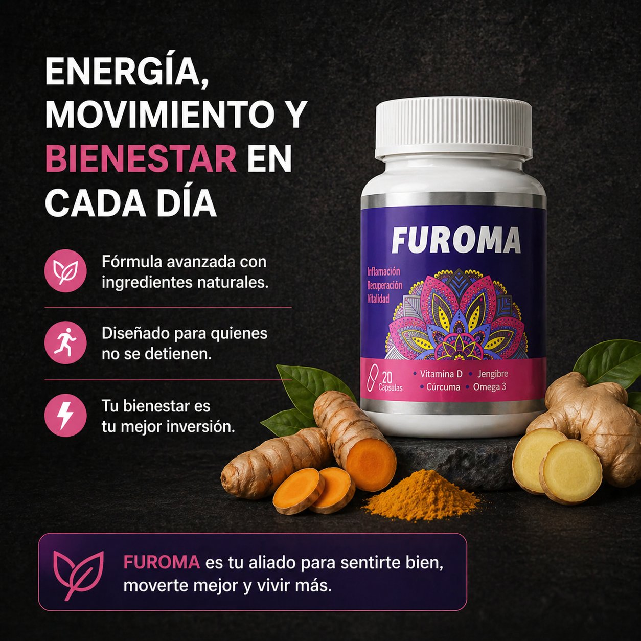 Mujer disfrutando el bienestar con Furoma